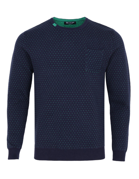 Green Dotted Sweater